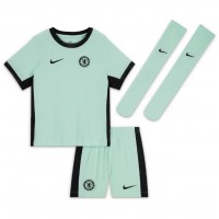 Camisa de time de futebol Chelsea Benoit Badiashile #5 Replicas 3º Equipamento Infantil 2024-25 Manga Curta (+ Calças curtas)